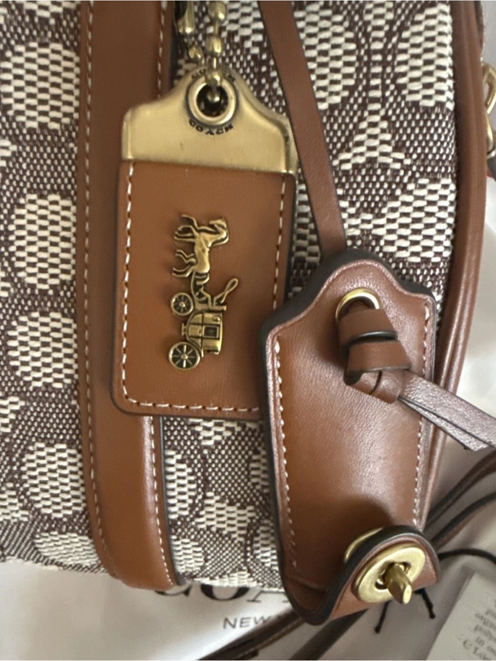 NWT Coach RUBY SATCHEL 25 - Picture 15 of 16